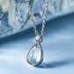 Teardrop Opal Pendant Necklace