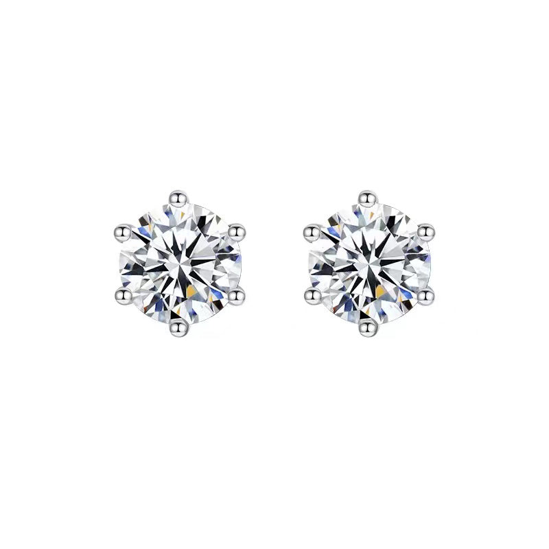 Round Brilliant Cut Diamond Studs