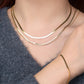 Single Layered Snake Chain - 18K Gold Plated