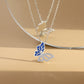 Butterfly Charm Pendant Necklace