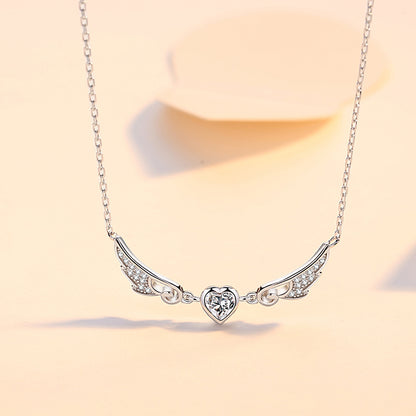 Angel Wings Pendant Necklace