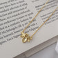 Honey Bee Pendant Necklace - 24K Gold Plated